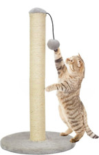 LARGE CAT SCRATCHING POST ACTIVITY TREE KITTEN CLIMBING TOWER POLE TOY UK