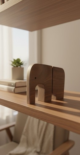 Modern solid wood - wood, elephant