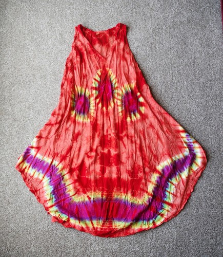 Tie dye festival boho ethnic - tie,