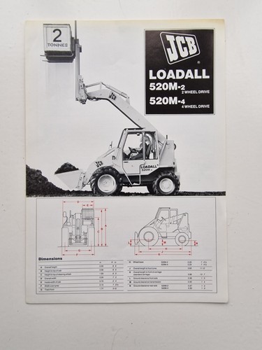 Jcb 520m loadall - jcb,