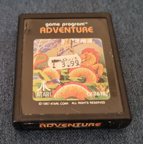 Atari 2600 game adventure - atari,