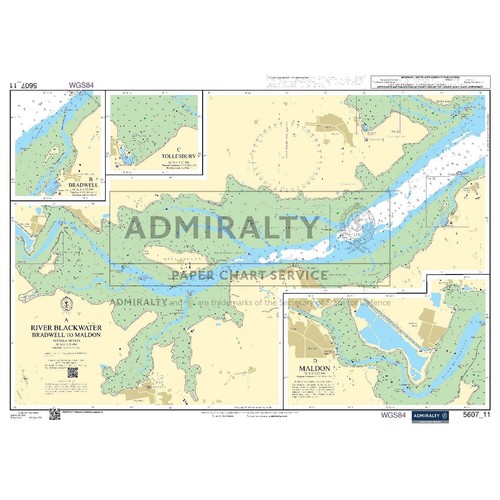 Admiralty small craft chart - admiralty,