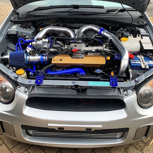 Front mount intercooler air - front,