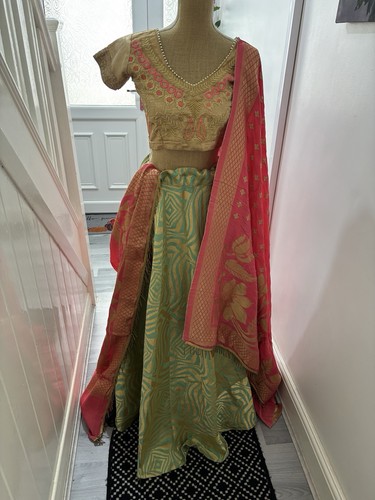 Party wear lengha indian new - lengha,