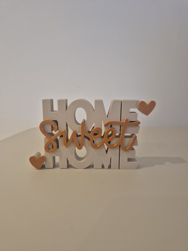 Engraved home sweet sign - home,