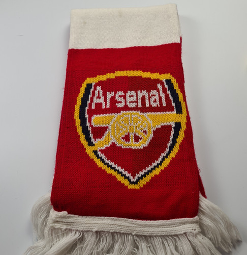 Arsenal bar scarf - fc, red