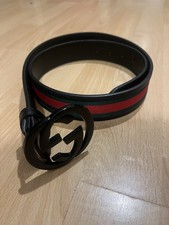 Gucci Interlocking G Web Belt