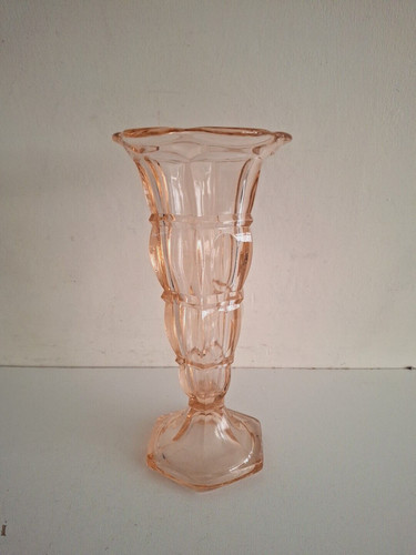 Pink depression trumpet glass - pink,
