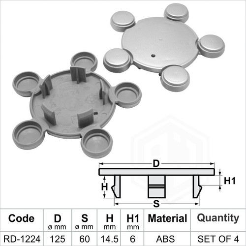 Alloy wheel center caps - , centre