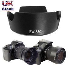 Black Lens Hood for Canon EF-S