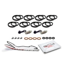 Kawasaki ZX400 L9 2001 front brake caliper maintenance kit