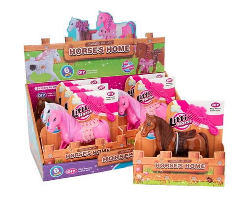 18cm pony hairbrush set - 18cm,