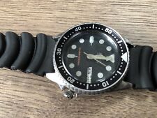 Seiko Black Watch - SKX013 Diver Watch  7S26 NON RUNNER NEEDS SERVICE
