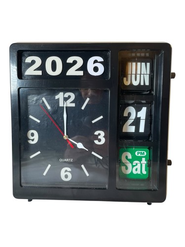 Rare vintage quartz big flip - v,