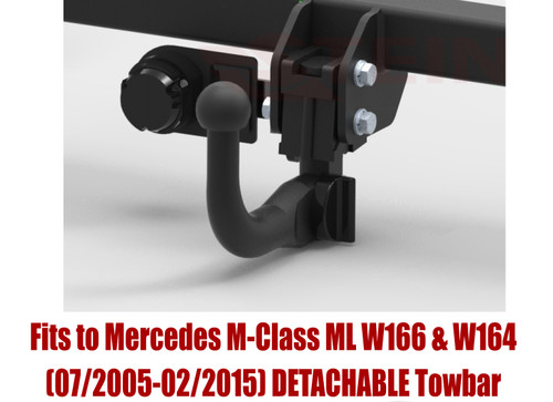 Detachable tow bar for - detachable,