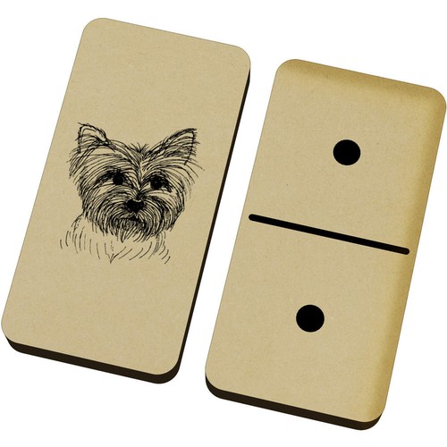 Yorkshire terrier domino - domino, set