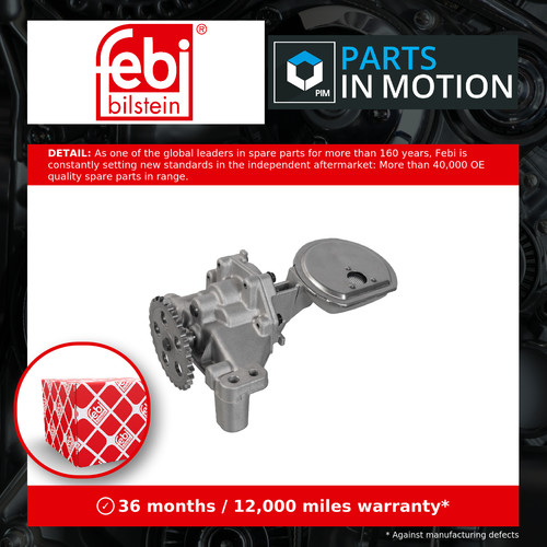 Oil pump fits - oil, citroen