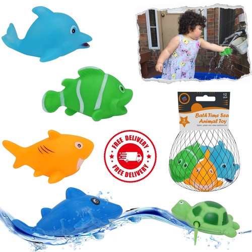 Plastic sea animals baby - animals, bath