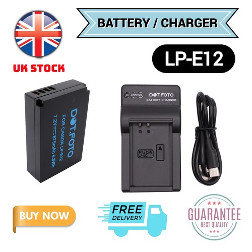 E12 battery charger for - lp-e12,