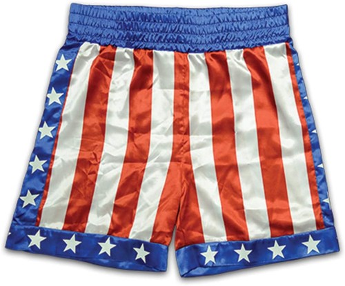 Apollo creed boxing trunks - apollo,