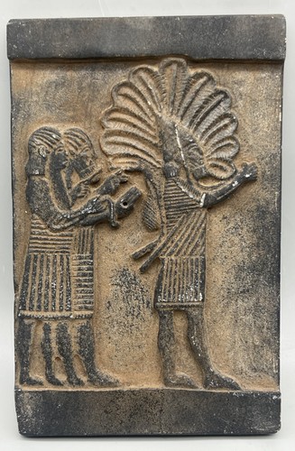 Near eastern stone relief - eastern,