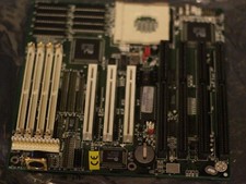 Socket 3 baby AT motherboard