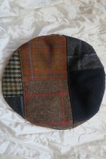 Hackett Tweed Flat Cap