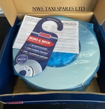 LTI LONDON TAXI TX2 TX4 VENTED FRONT BRAKE DISCS PAIR BORG & BECK