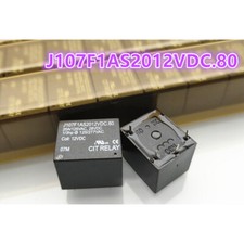 1Pc J107F1AS2012VDC.80 12VDC CIT Relay 4Pins 20A 125VAC