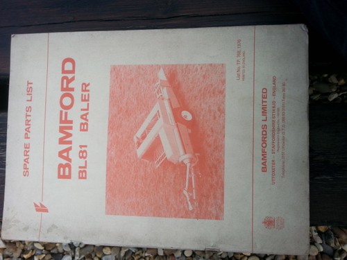 Bamford bl81 baler spare - spare, parts