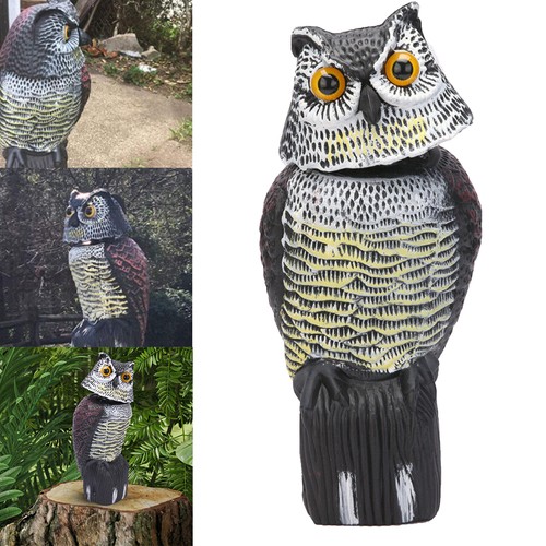 Large realistic owl decoy - realistic,