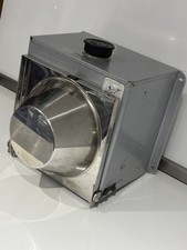 Vintage Teal Hand Wash Sink steel used maybe 30 year old,  fill with warm water 