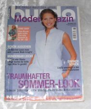 Burda  Magazin Juni 2002  Mode Schnittmuster