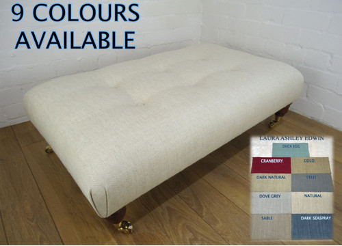 Custom footstool bed end - footstool,