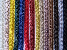 12mm SILKY ORNATE BRAID Blinds