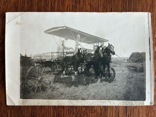Rppc steam tractor horse - tractor, cart