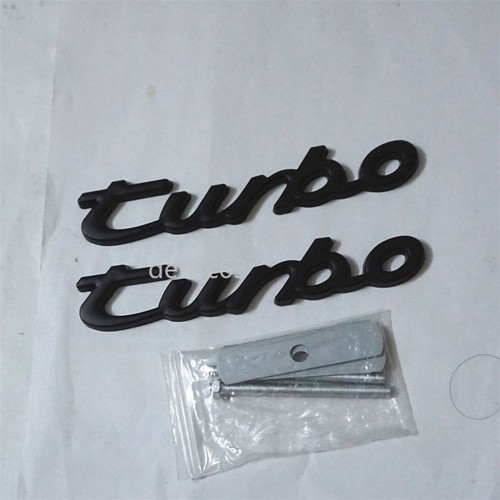 Black matte big turbo metal - black,