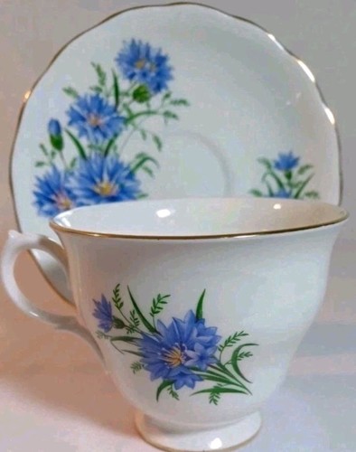 Vintage teacup sauser royal - vintage,