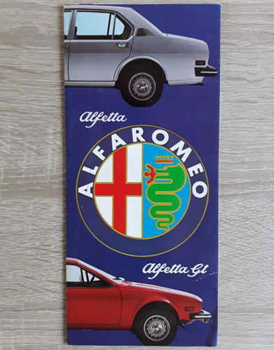 Alfa romeo alfetta brochure - alfa,
