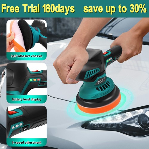 Speed cordless car polisher - car,
