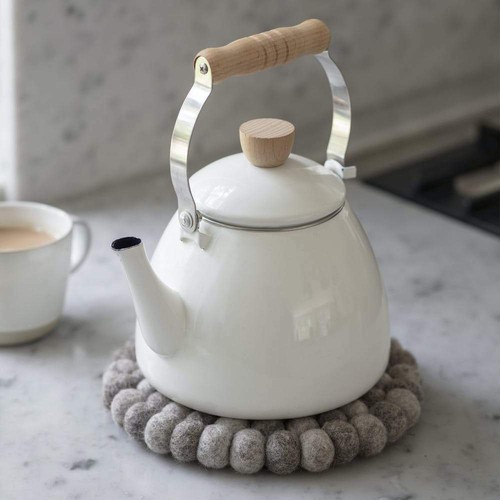 Enamel stove kettle - stove,
