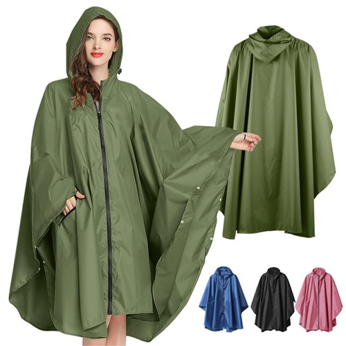 Waterproof rain poncho - poncho, with