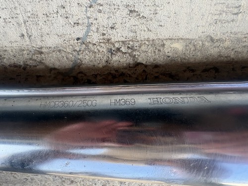 Hm369 exhaust muffler left - exhaust,