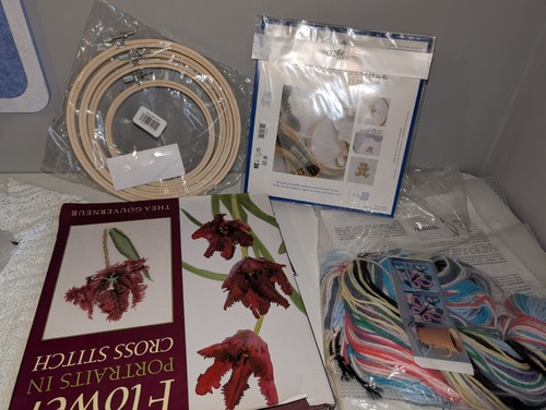 Cross stitch job lot - job,