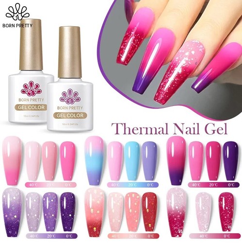 Born pretty thermal gel nail - born,