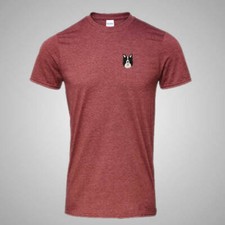 EMBROIDERED COLLIE T SHIRT UNISEX BORDER COLLIE DOG BIRTHDAY GIFT MUM DAD MENS