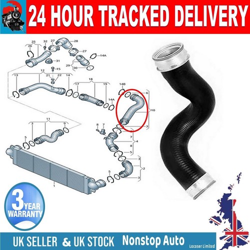 Turbo intercooler hose - hose, pipe