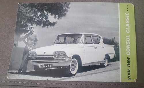 Ford consul classic 1961 - ford,