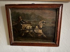 Georgian Oil On Paper Print