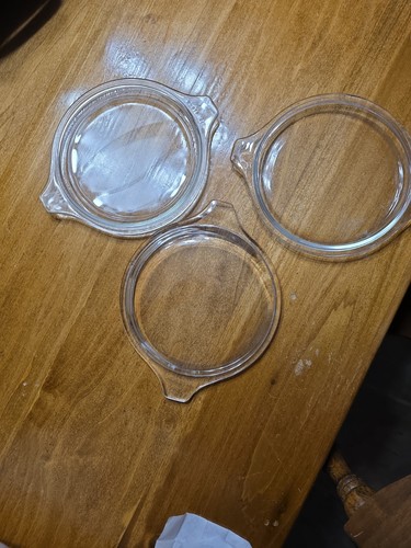 Vintage pyrex 470 clear - 3,